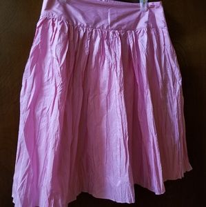Pink Crinkle Isaac Mizrahi for Target SKIRT size6